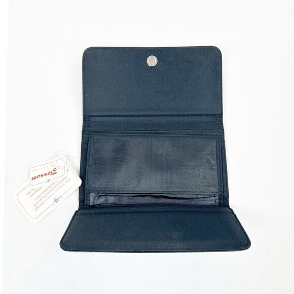 NWT Blossom Collection Womens Clutch Wallet Dog Beach Theme Trifold Organizer - Picture 4 of 6